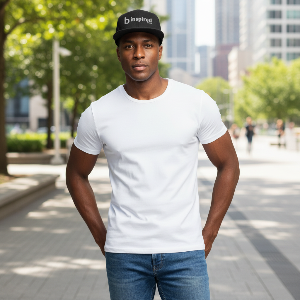 b inspired - Snapback Hat (embroidered)